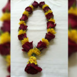 Rose and Poms Garland